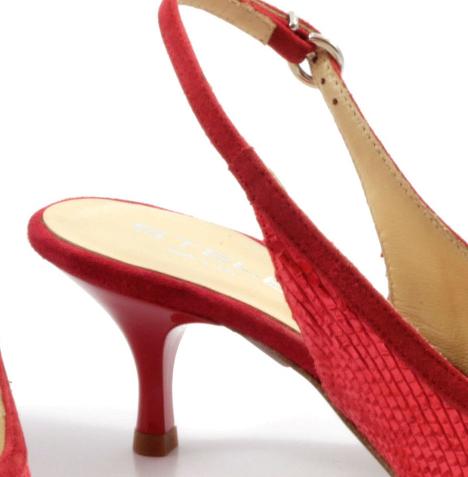 AMELIE-slingbak-chanel-vista-cinturino-singola-rettile-rosso