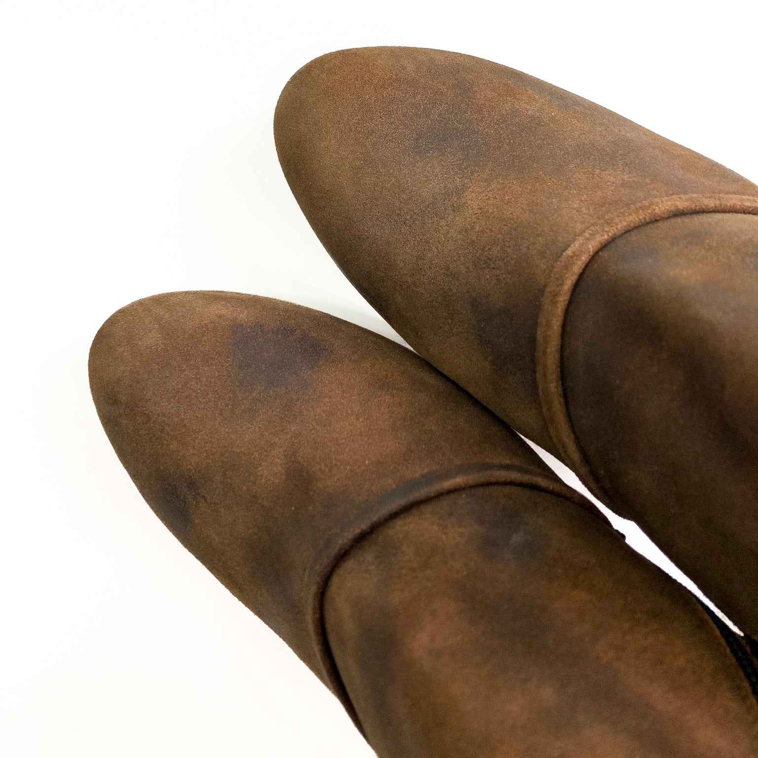 CARMENCITA-giroforma-stivaletto-vista-punta-paio-sopra-camoscio-ingrassato-marrone