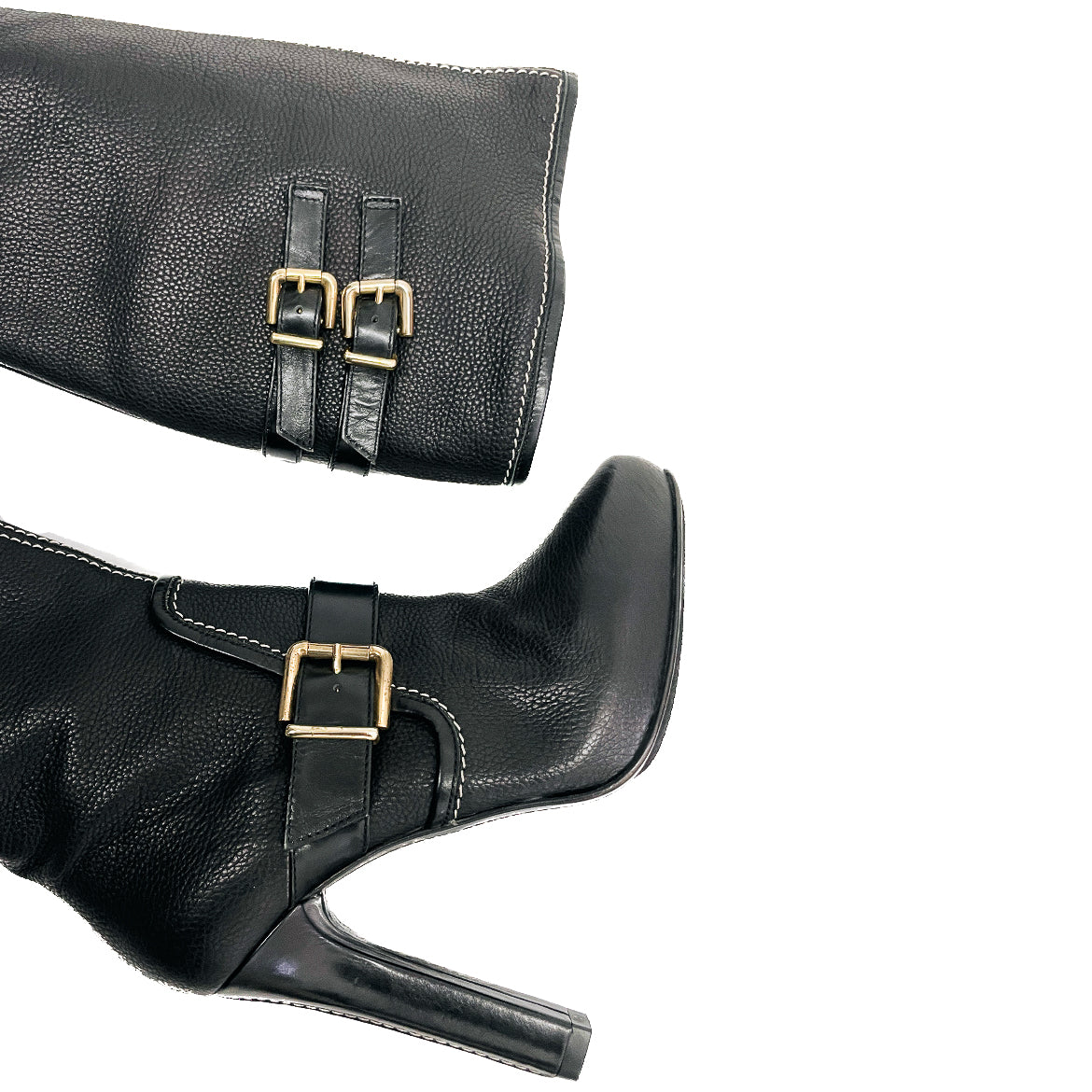 MATILDA-stivale-vista-tacco-e-fibbie-gambale-vitello-nero