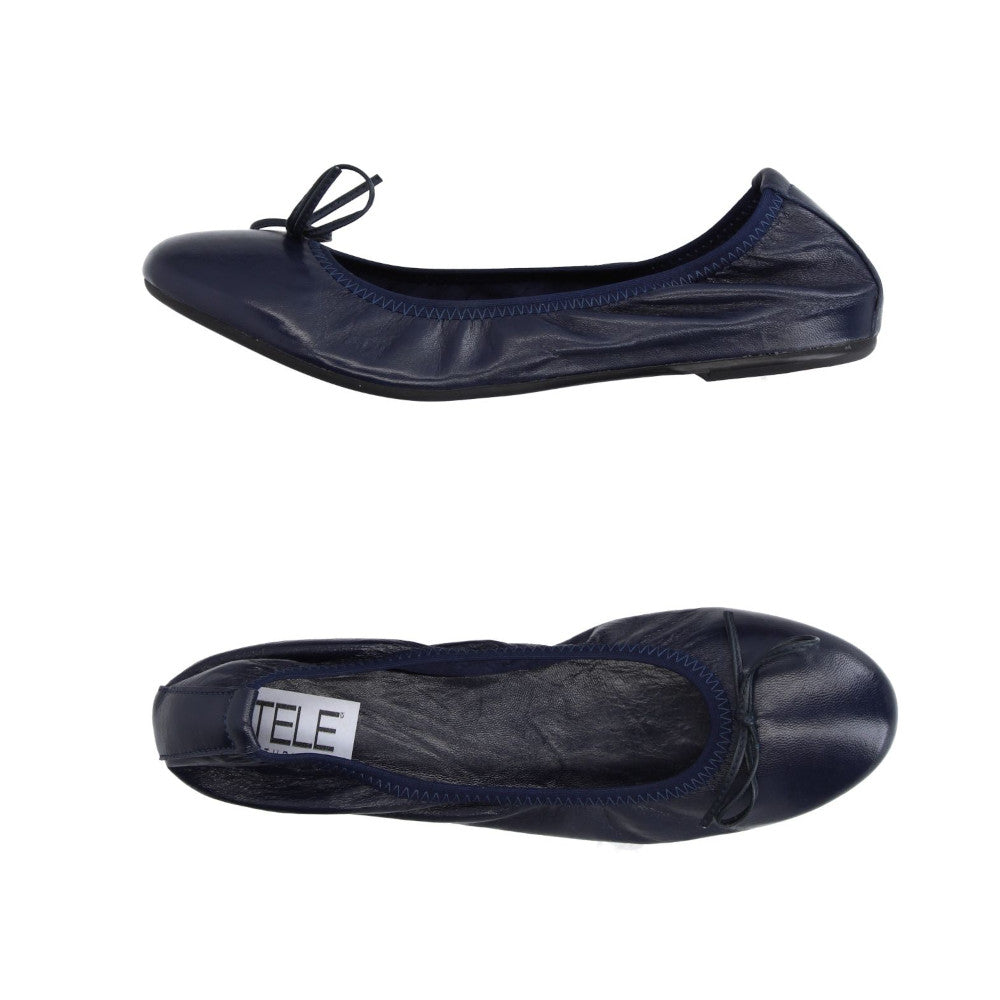 CATHERINE-ballerina-vista-punta-laterale-paio-nappa-blu-navy