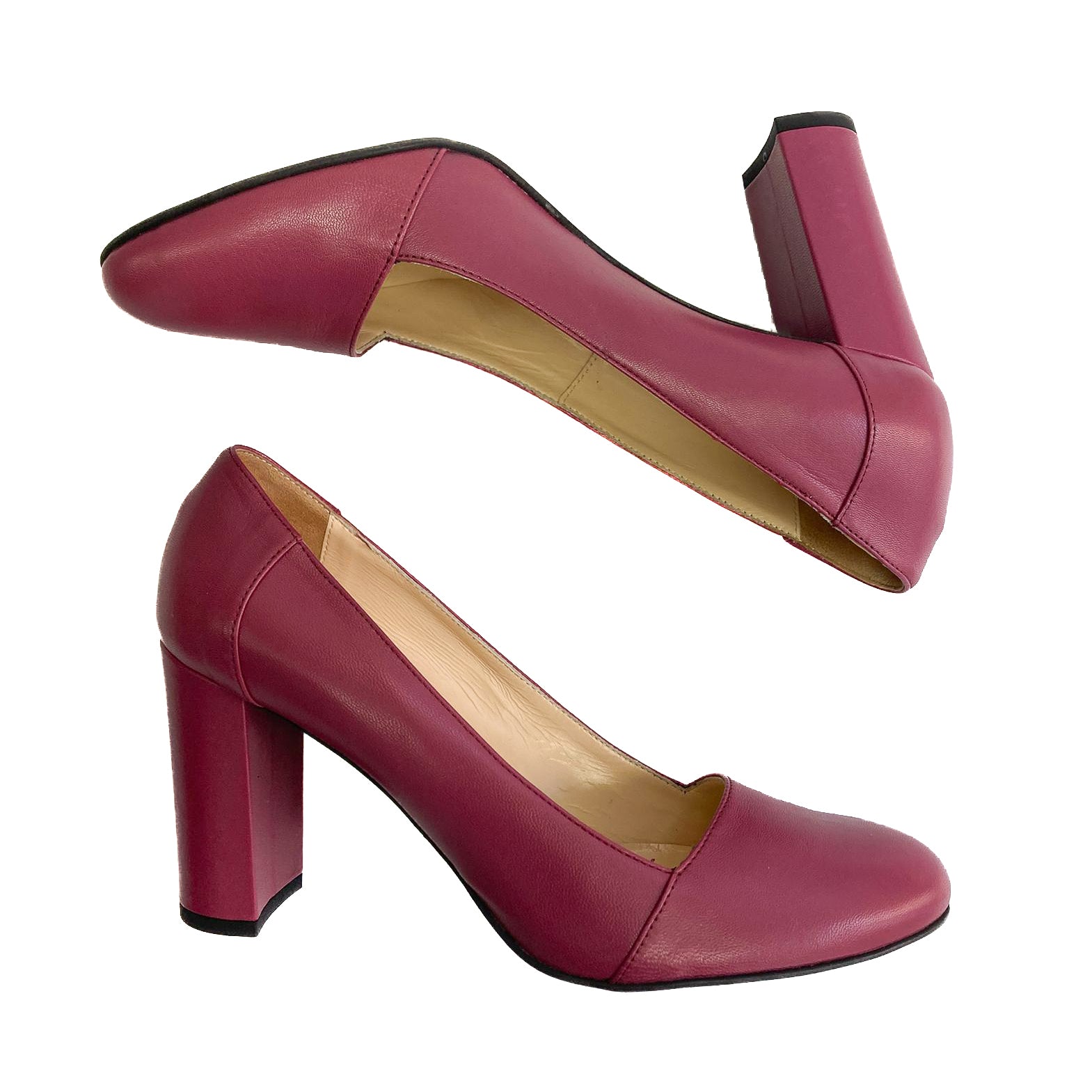 GALATIVI-decollete-punta-tonda-vista-laterle-sopra-paio-nappa-prugna