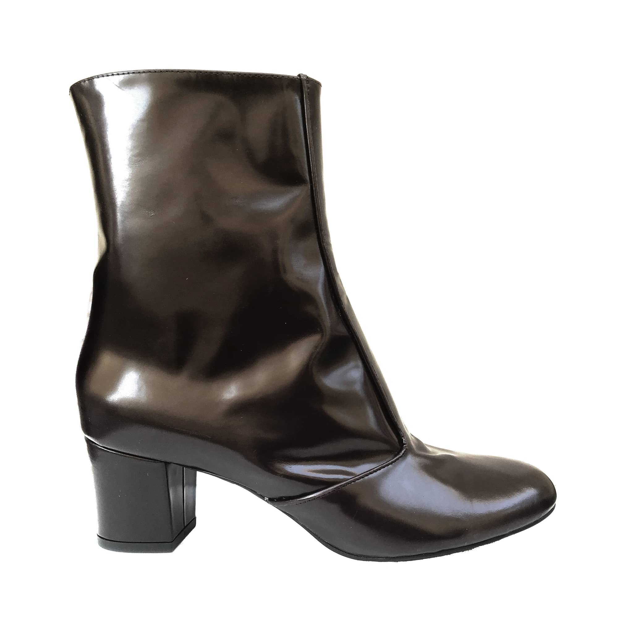 EUGENIA-tronchetto-stivaletto-vista-laterale-singolo-abrasivato-testa-di-moro