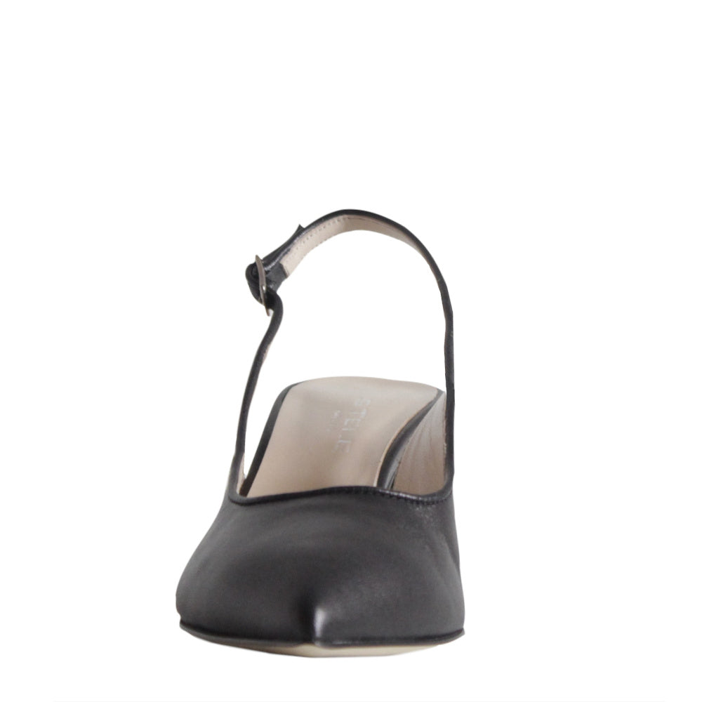 AMELIE-slingback-chanel-vista-punta-frontale-nappa-nera-tacco-5