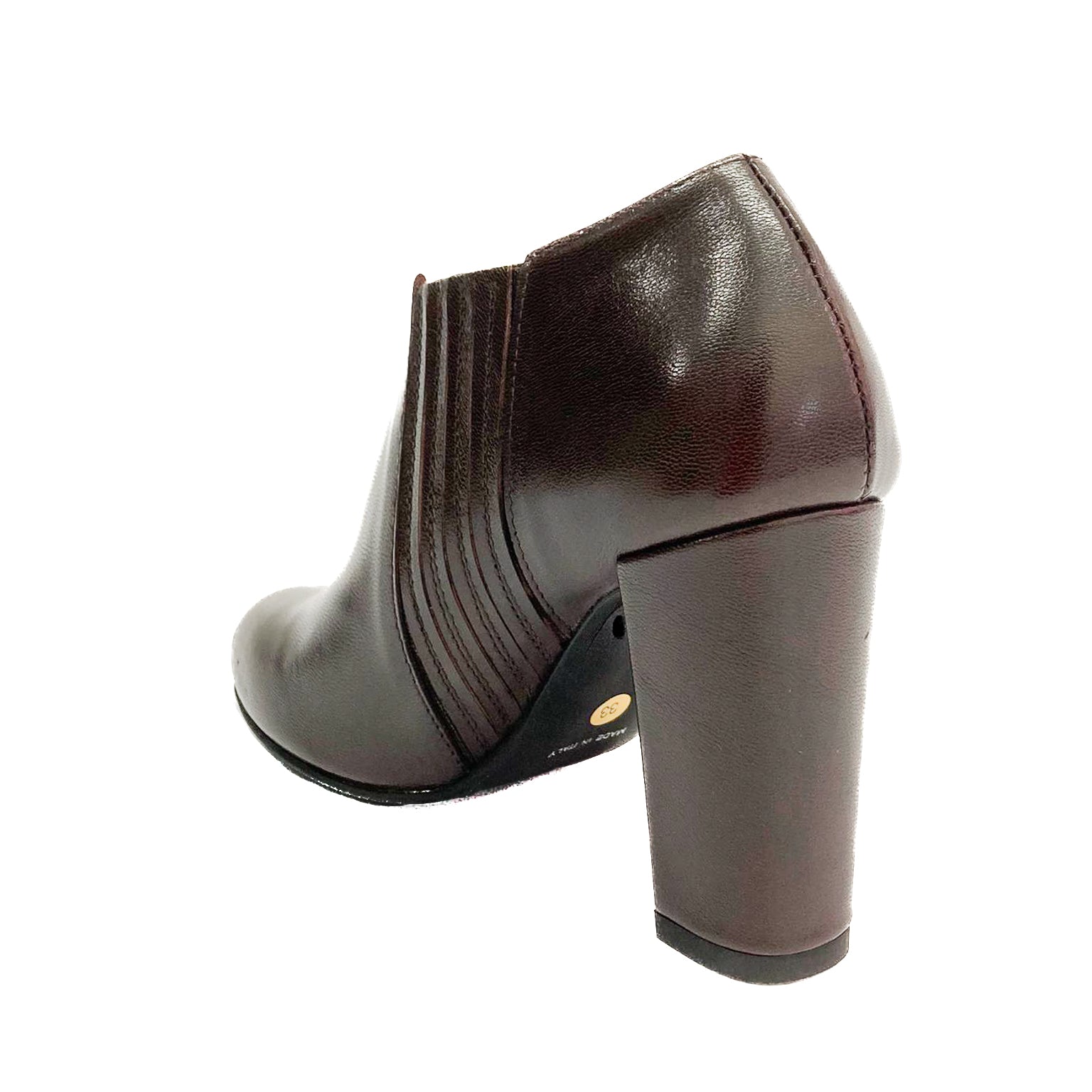 DULCINA-giroforma-stivaletto-vista-tallone-singola-vitello-marrone