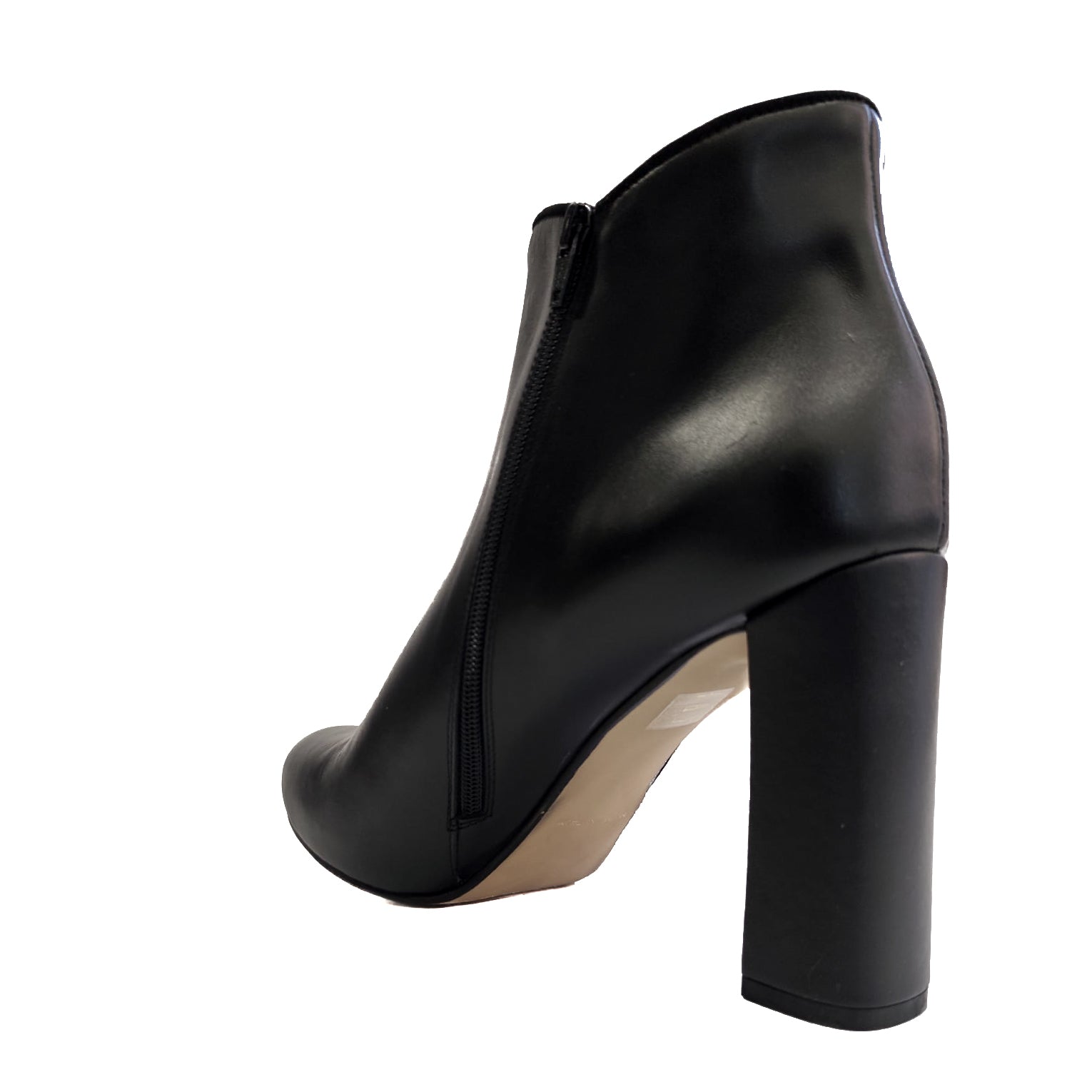 MARTINIQUE-tronchetto-stivaletto-vista-tallone-singolo-vitello-nero