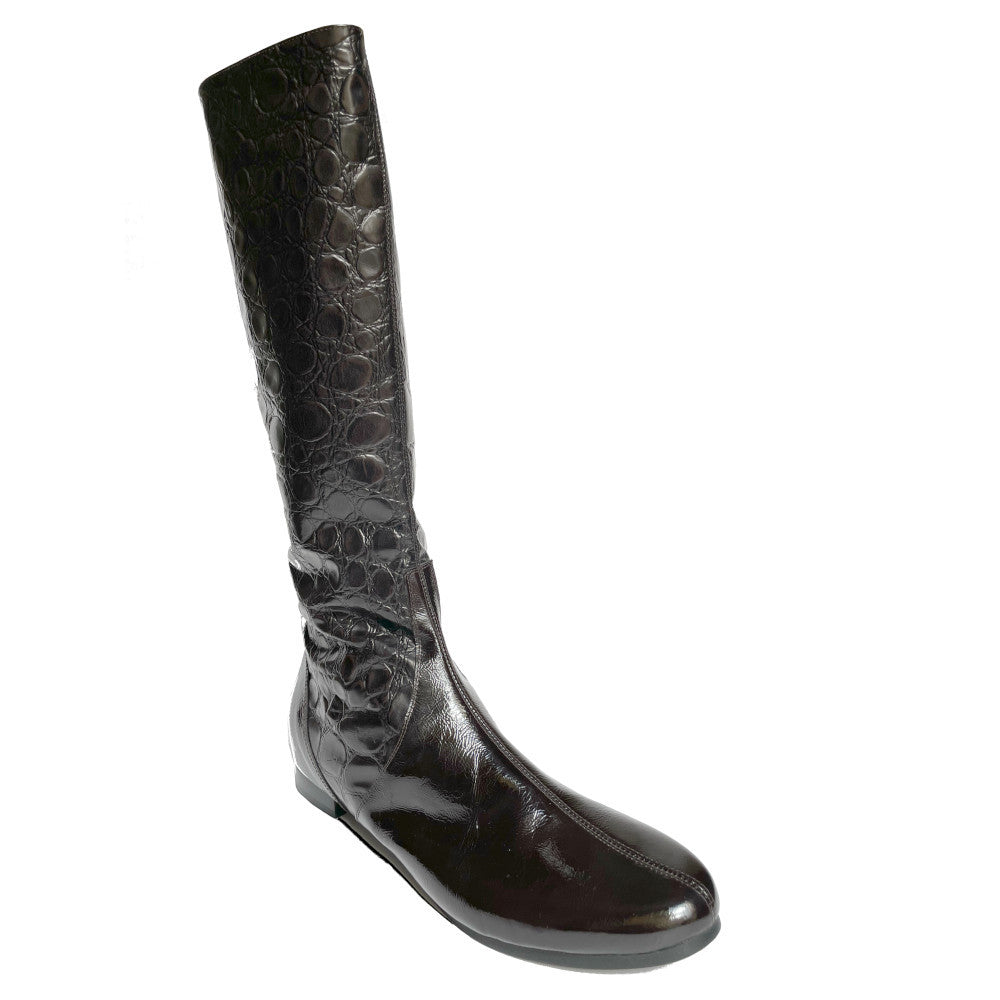 GREGORIA-stivale-vista-punta-singola-naplak-cocco-testa-di-moro