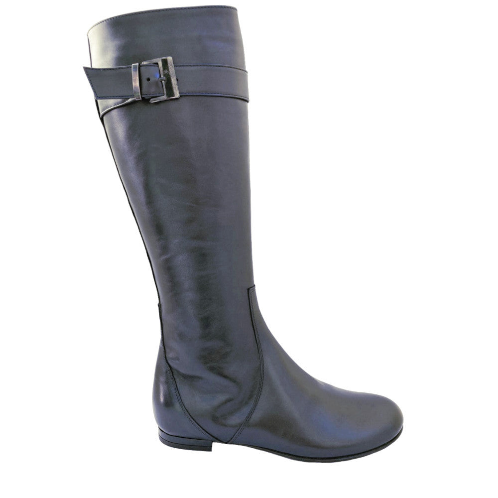 IDURRE-stivale-vista-laterale-laterale-singolo-vitello-blu