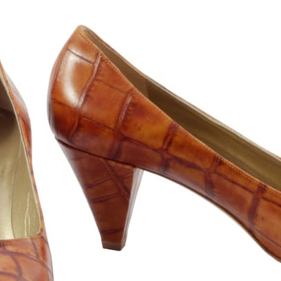 MASSINE-decollete-vista-tacco-vicino-singola-cocco-cuoio-made-in-italy