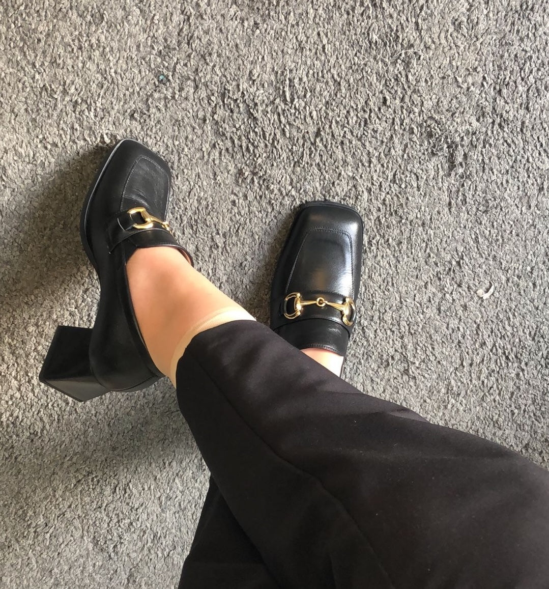 MORGANE-mocassino-con-tacco-vista-indossata-vitello-nero