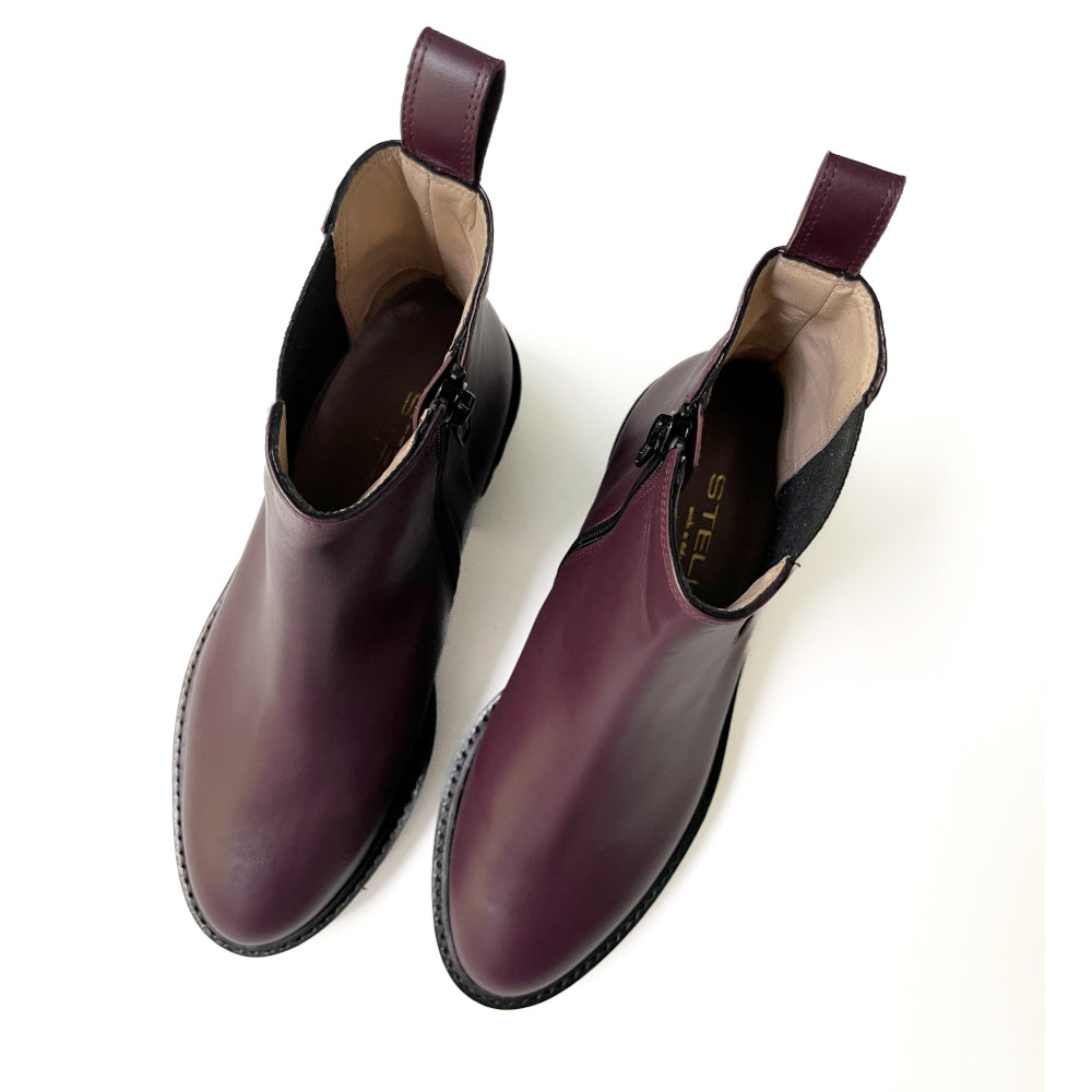 VICTOIRE-beatles-vista-punta-sopra-paio-vitello-bordeaux