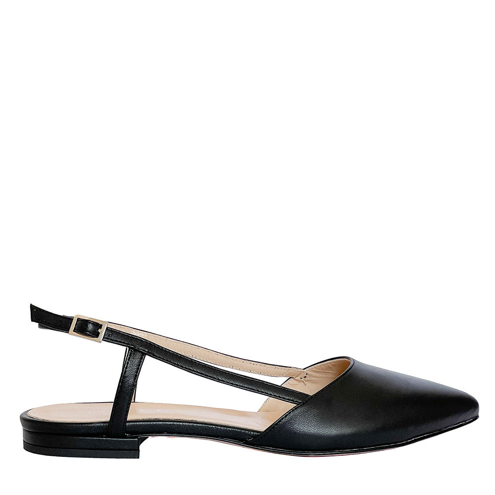 AMARILLIS-slingback-chanel-vista-laterale-nappa-nera