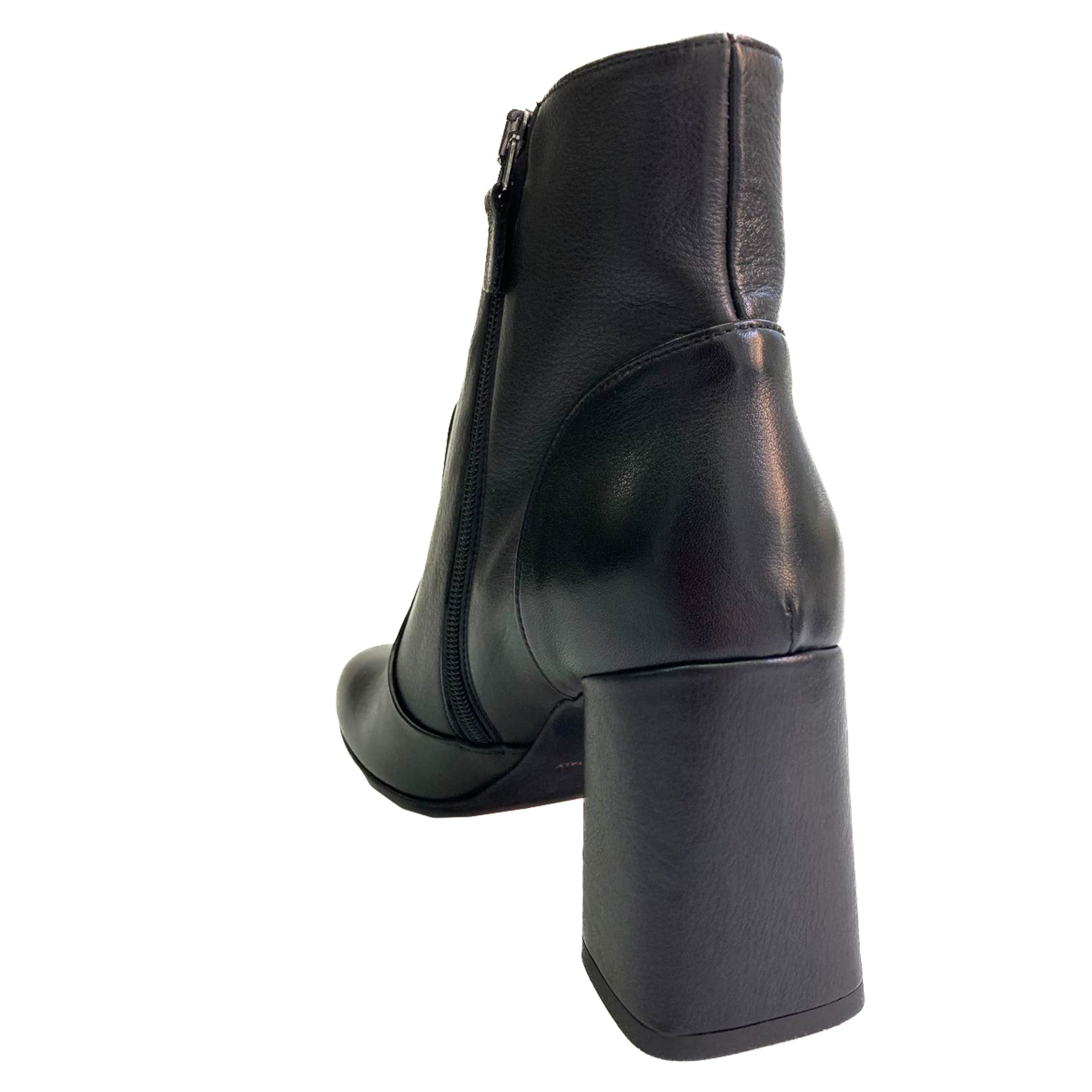 LISBONA-stivaletto-tronchetto-vista-tallone-vitello-nero