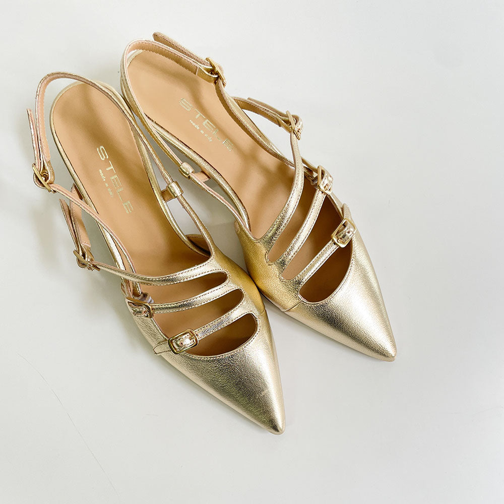 LIONE-slingback-chanel-vista-punta-sopra-laminato-platino