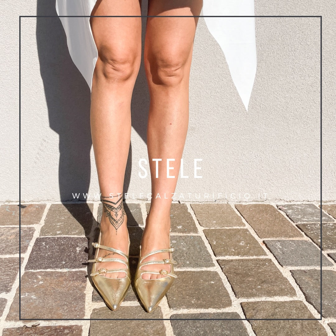 LIONE-slingback-chanel-vista-indossato-punta-laminato-platino