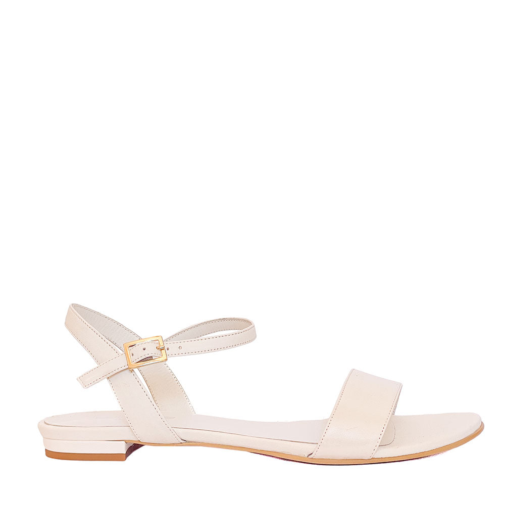 ITACA-sandalo-vista-laterale-singola-nappa-latte-made-in-italy