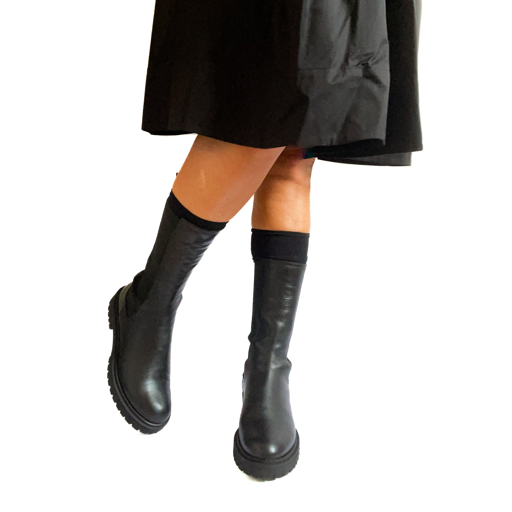 FIASTRA-beatles-vista-indossato-punta-frontale-vitello-nero