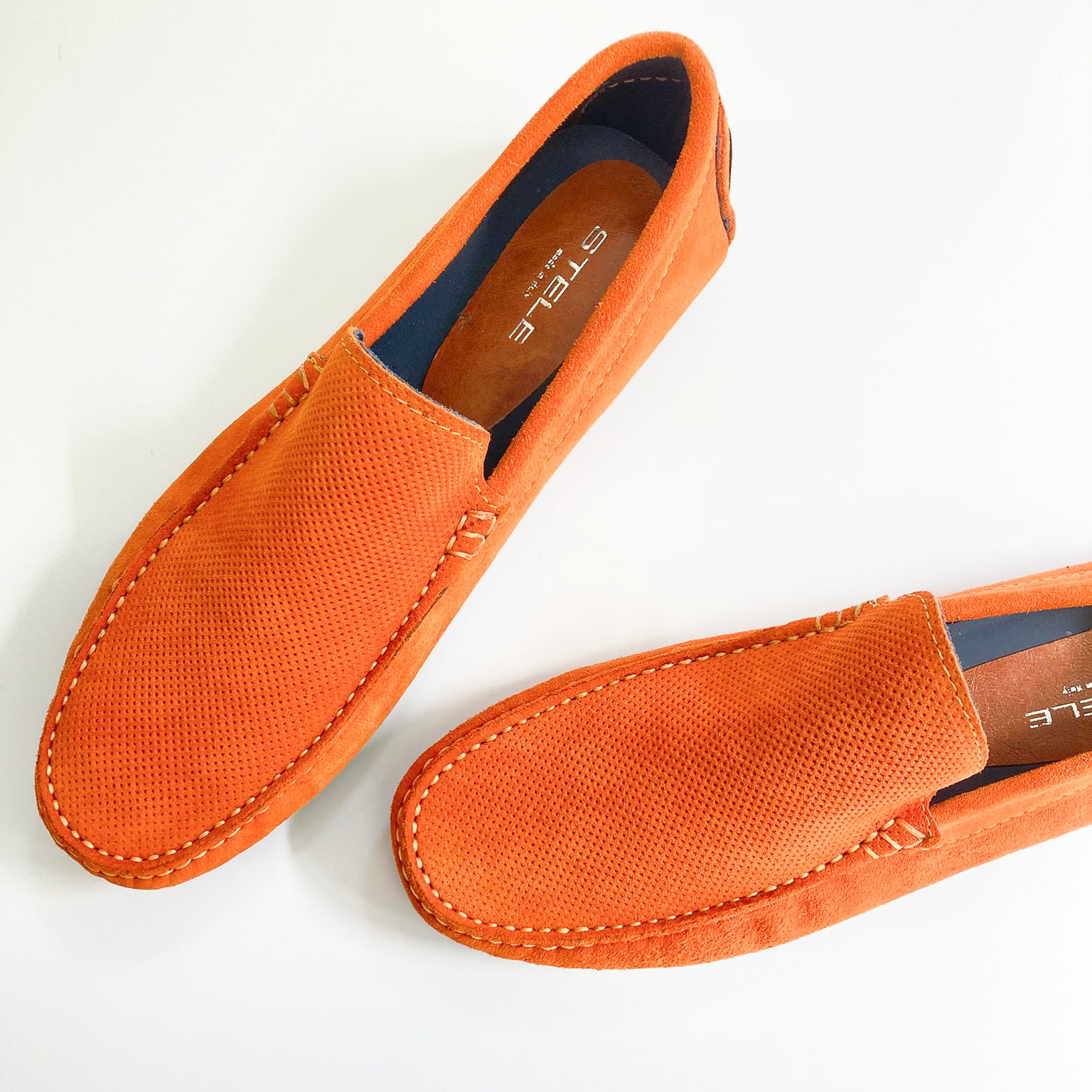 LEYLA-mocassini-vista-punta-sopra-sesta-camoscio-arancione