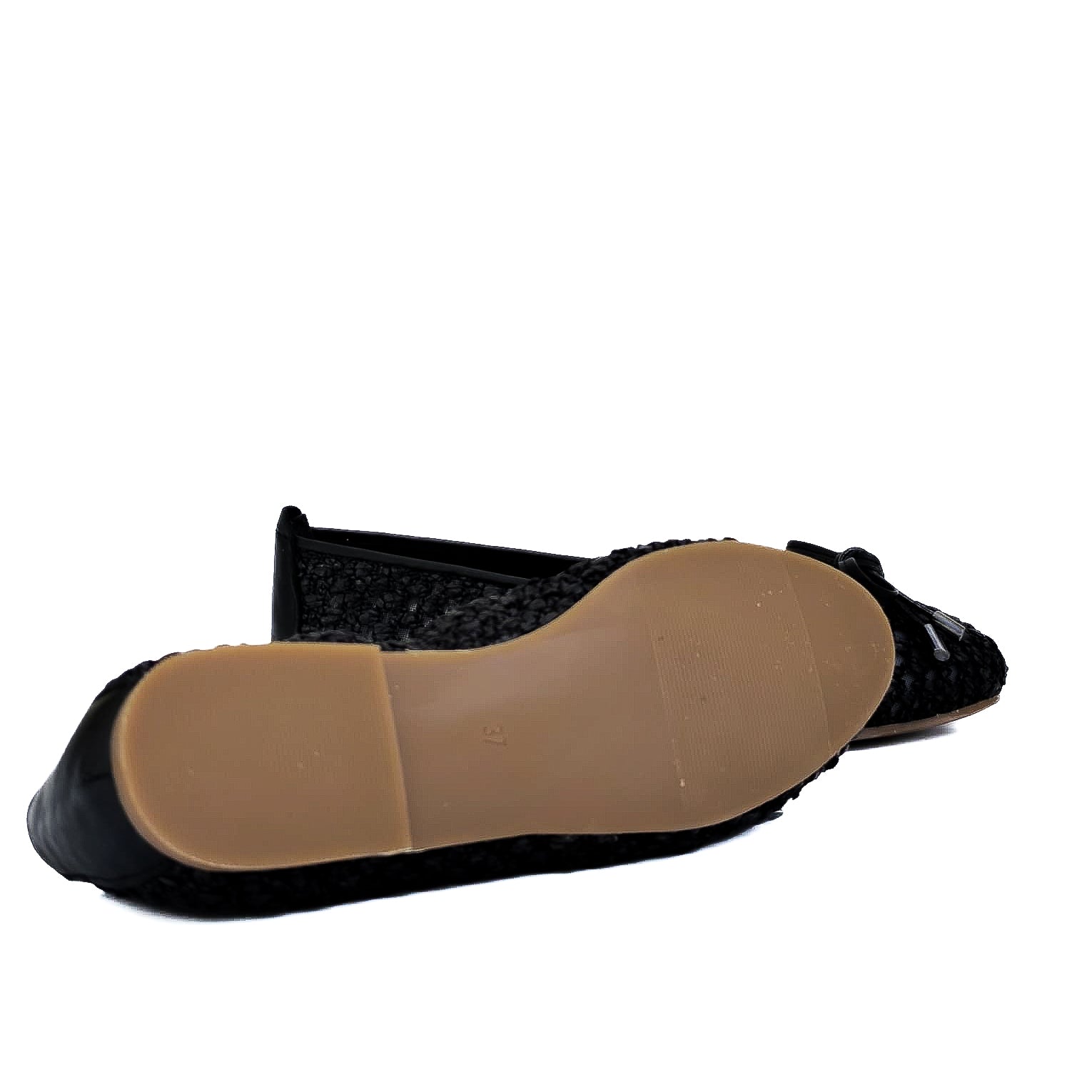 PROCIDA-ballerina-vista-suola-gommina-paio-raffia-nera