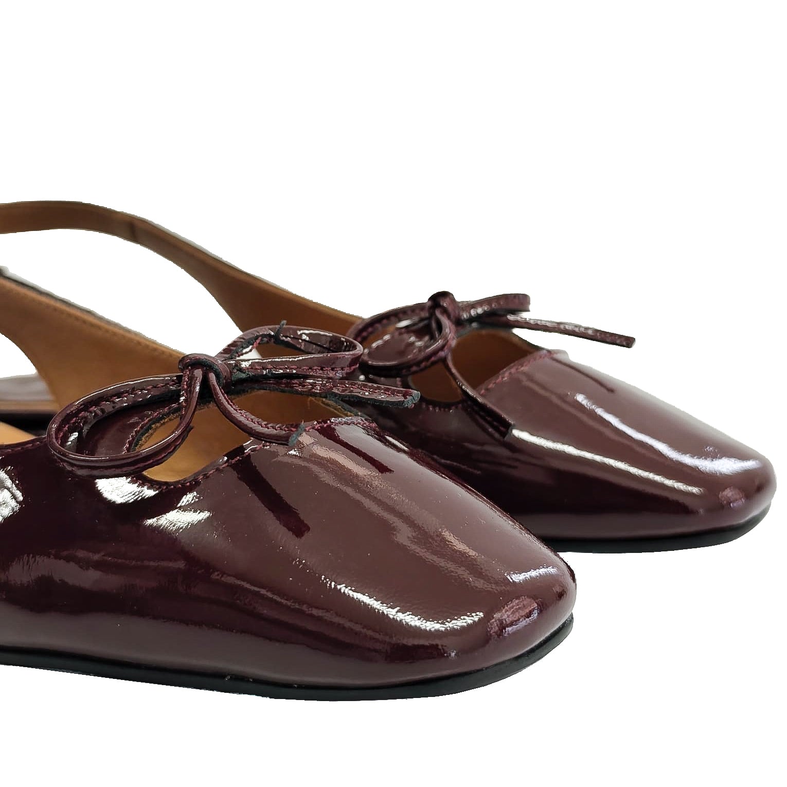 ZAIRA-slingback-chanel-bassa-vista-fiocchetto-paio-vernice-bordeaux