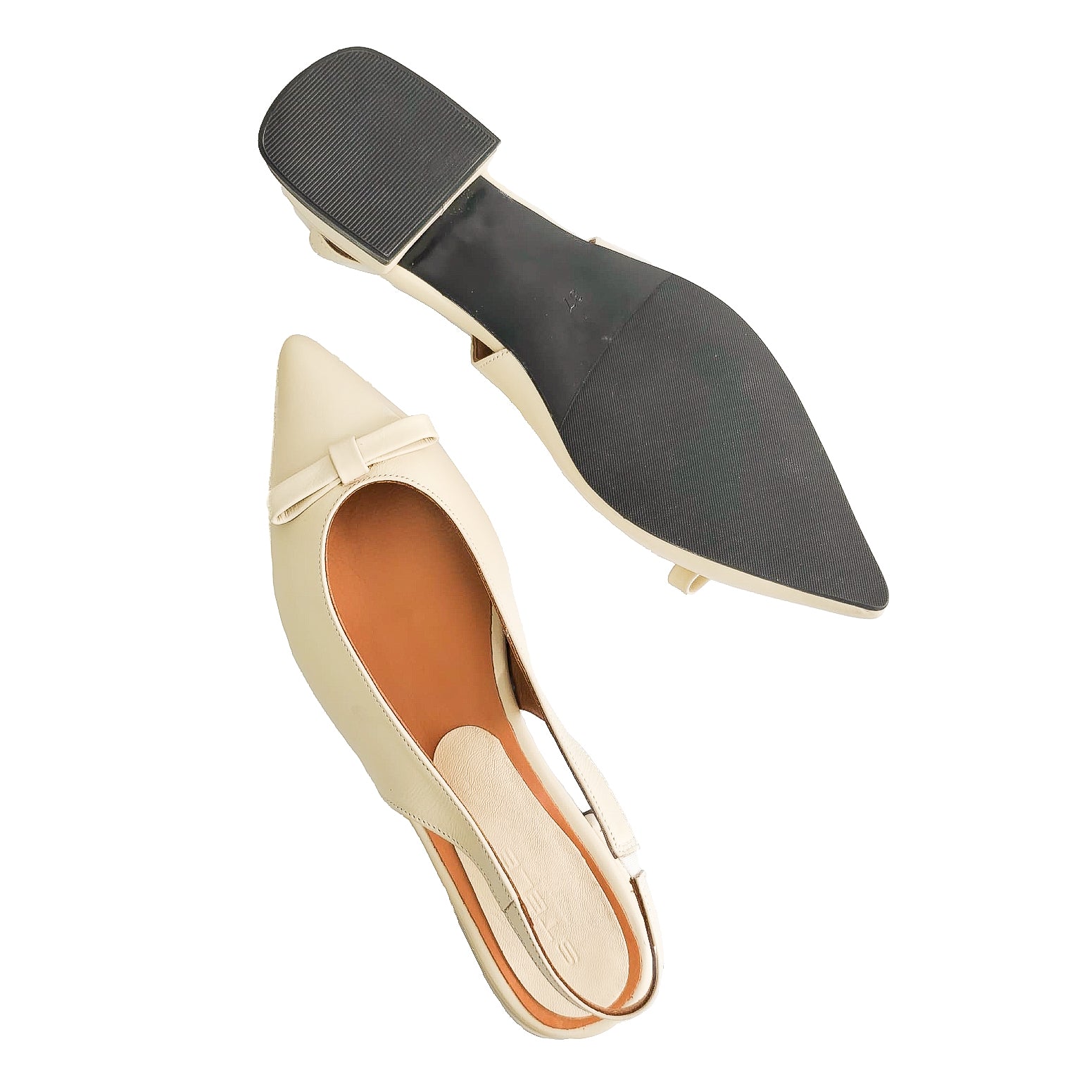 SELINA-slingback-chanel-vista-fondo-gommina-paio-nappa-panna
