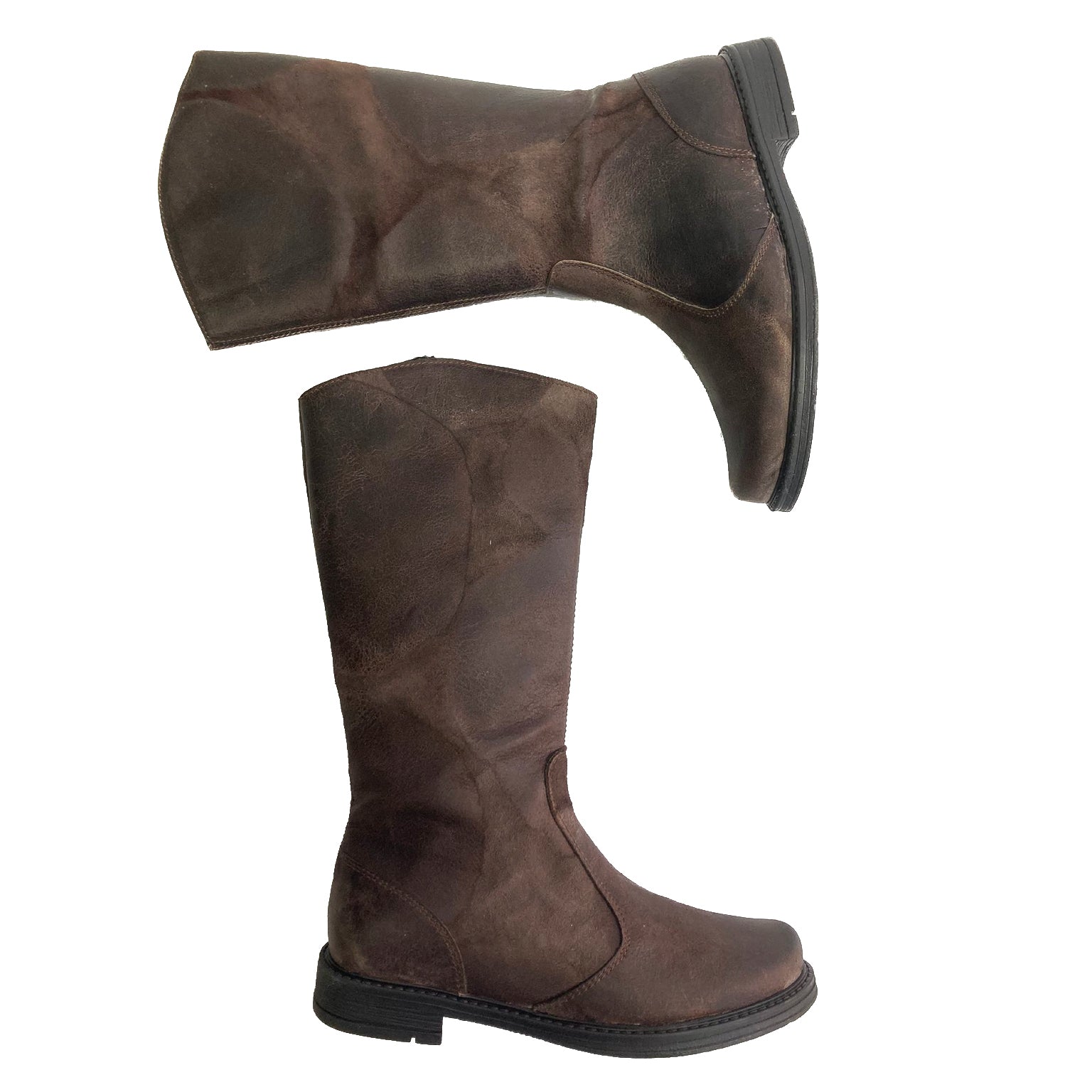 INOCENCIA-stivale-vista-laterale-sopra-paio-vitello-stampa-cerchi-tdm