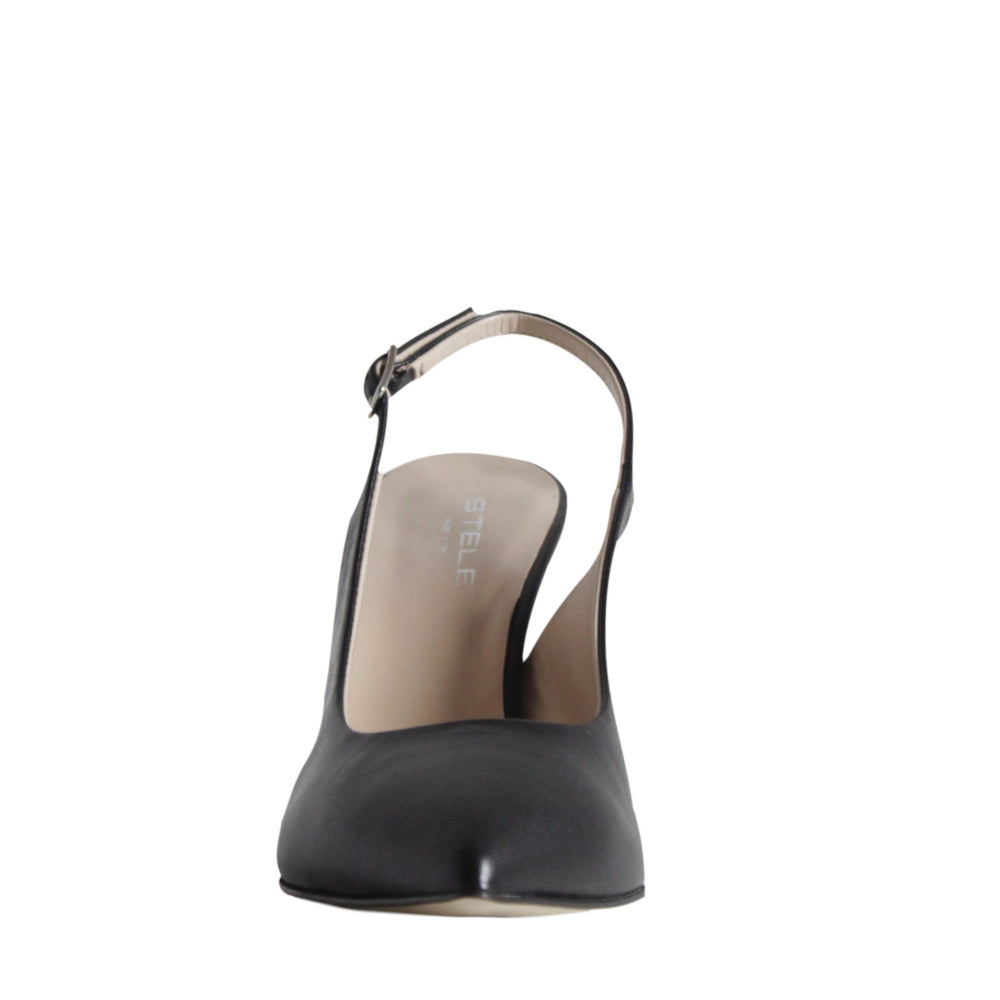 AMELIE-slingback-chanel-vista-punta-davanti-nappa-nera