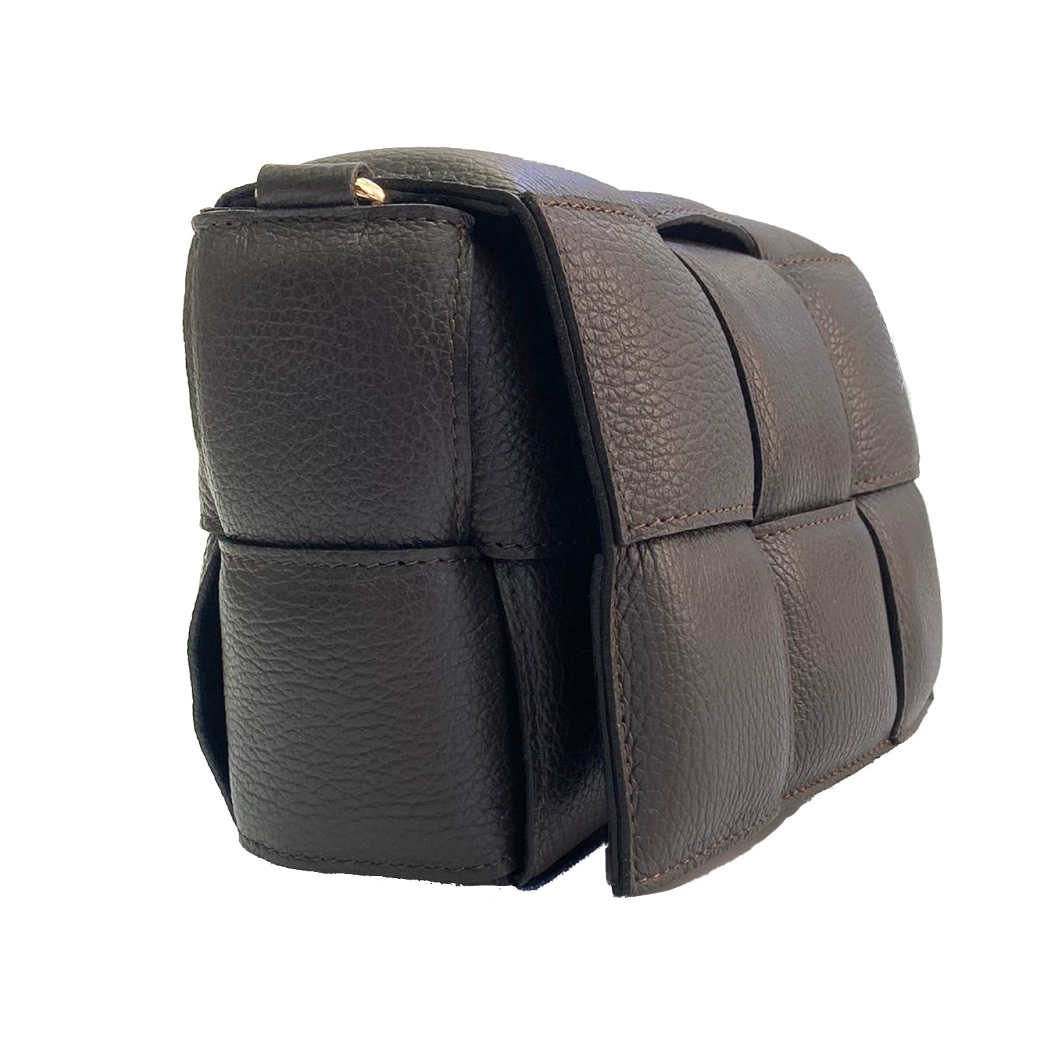 Astra-Bag-vitello-testa-di-moro-vista-di-lato-elegante-pratica