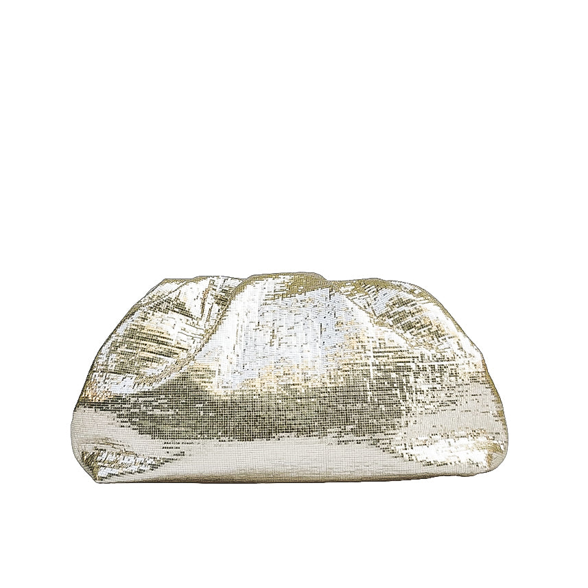 AURORA-BAG-pochette-vista-frontale-tessuto-lurex-platino