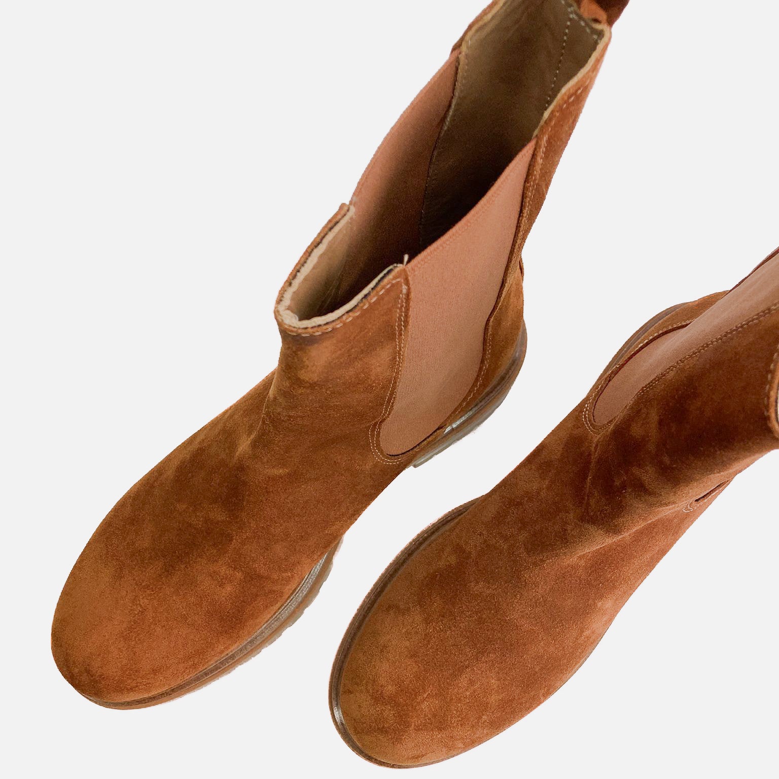 BARCELLONA-beatles-vista-sopra-camoscio-cuoio-vera-pelle