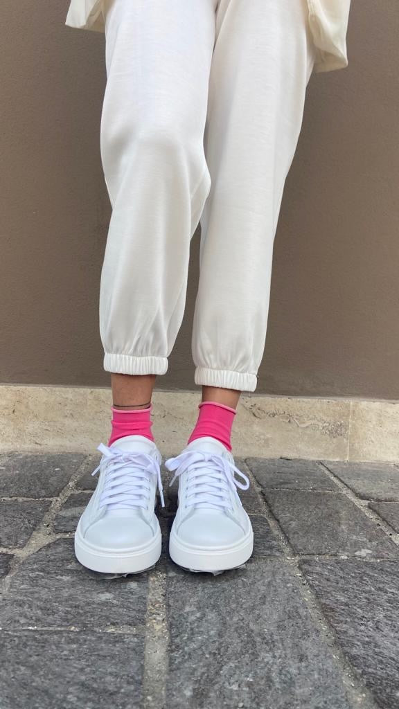 BRUXELLES-sneakers-vista-indossato-punta-vitello-bianco