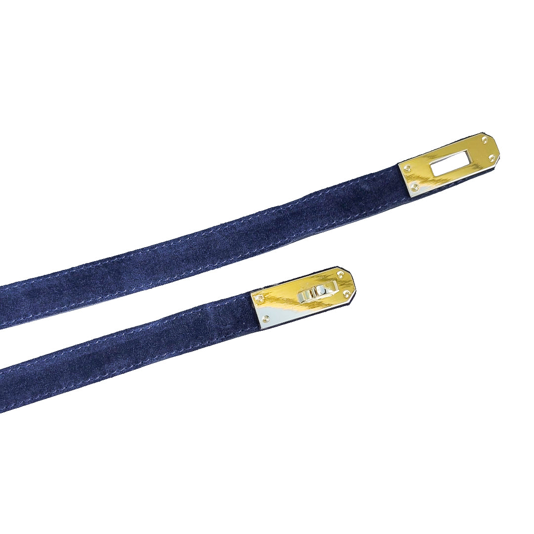 Cassandra Belt Camoscio Blu
