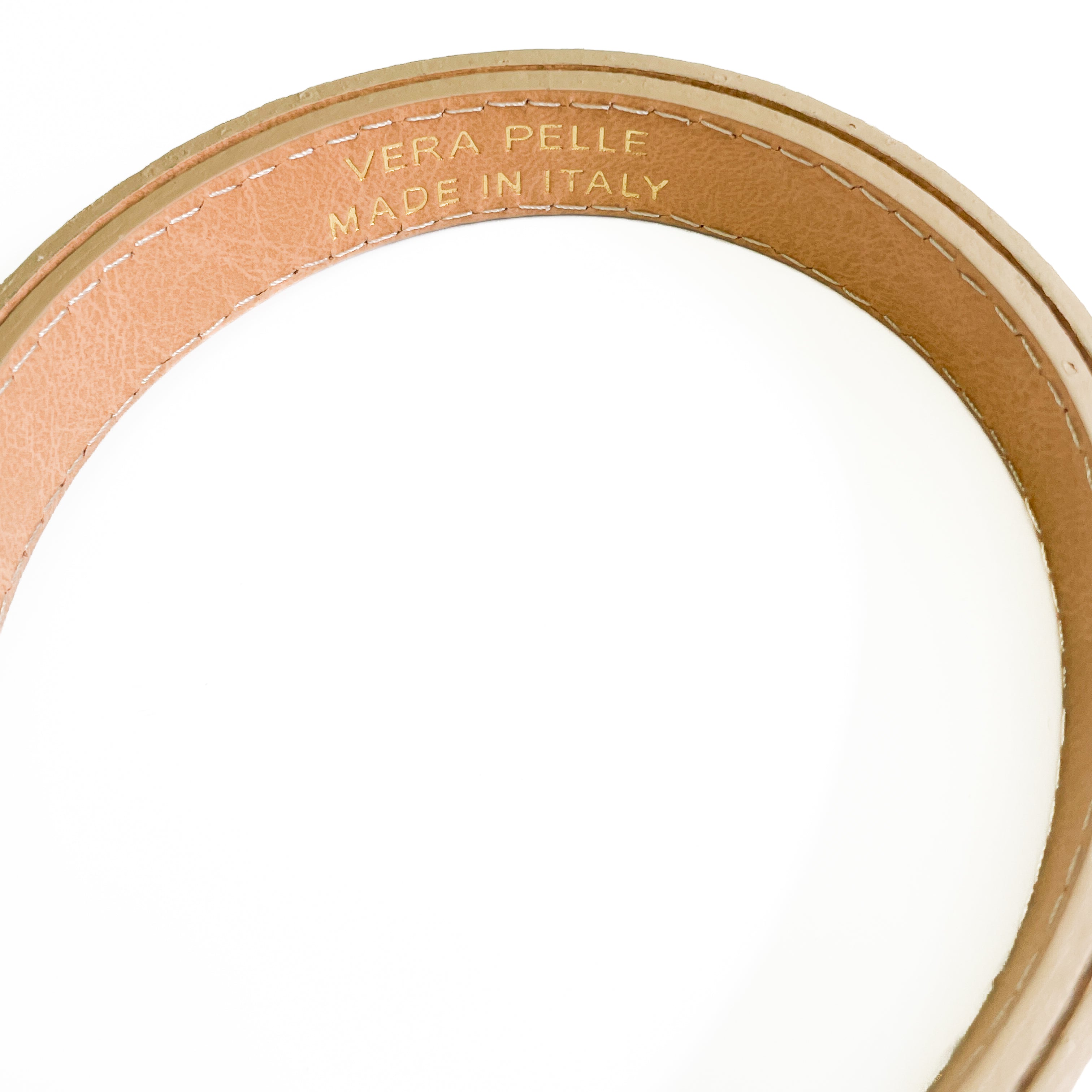 Cassandra-belt-laminato-platino-regolabile-pelle-vista-made-in-italy