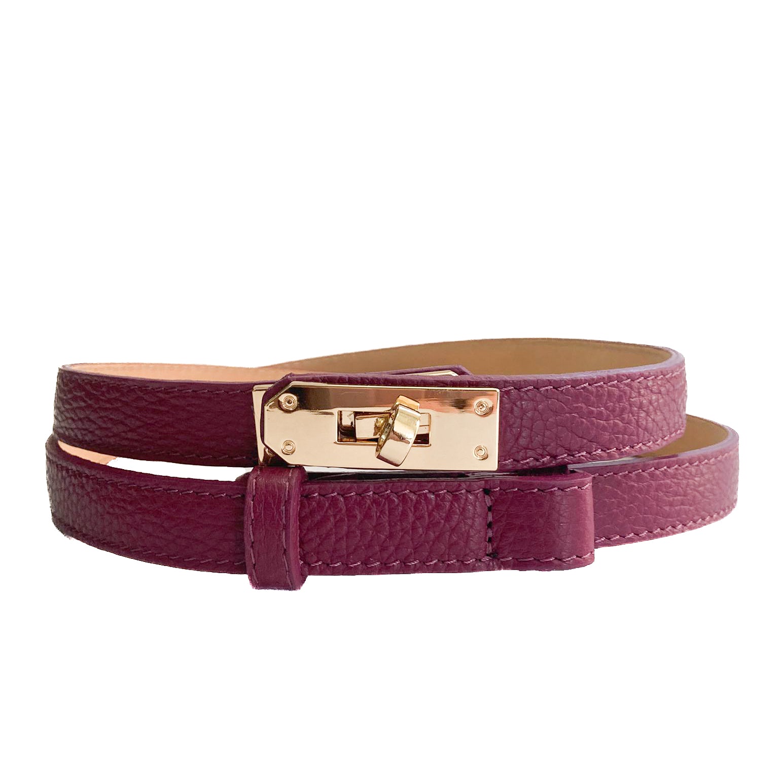 Cassandra-belt-vitello-bordeaux-regolabile-pelle-vista-frontale-doppia