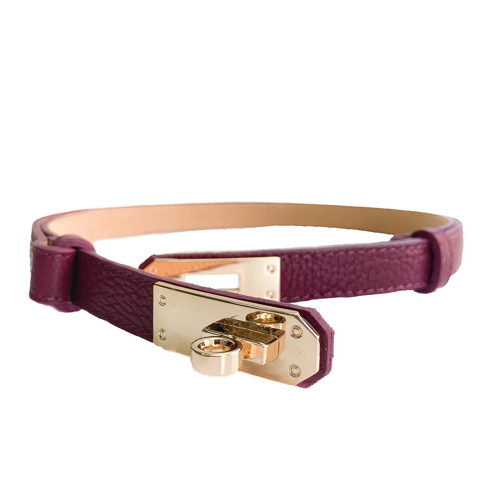 Cassandra-belt-vitello-bordeaux-regolabile-pelle-vista-frontale-aperta