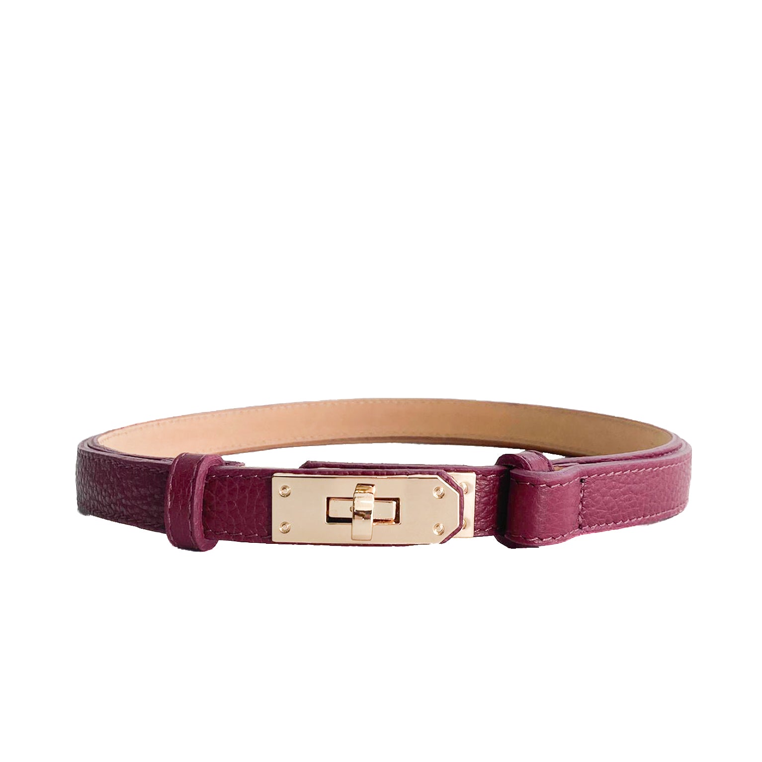 Cassandra-belt-vitello-bordeaux-regolabile-pelle-vista-frontale