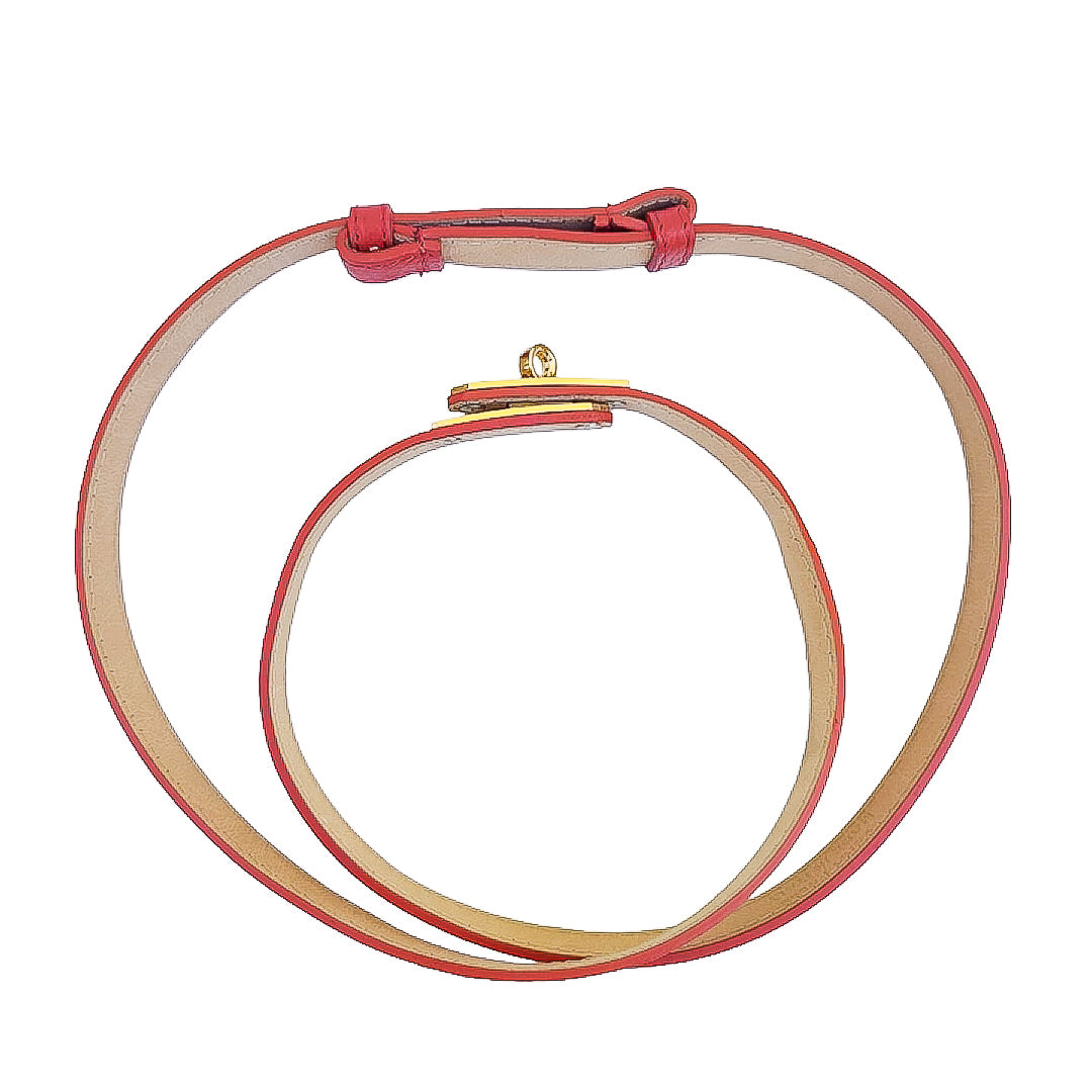 CASSANDRA-BELT-accessori-cinta-vista-sopra-arrotolata-vitello-rosso