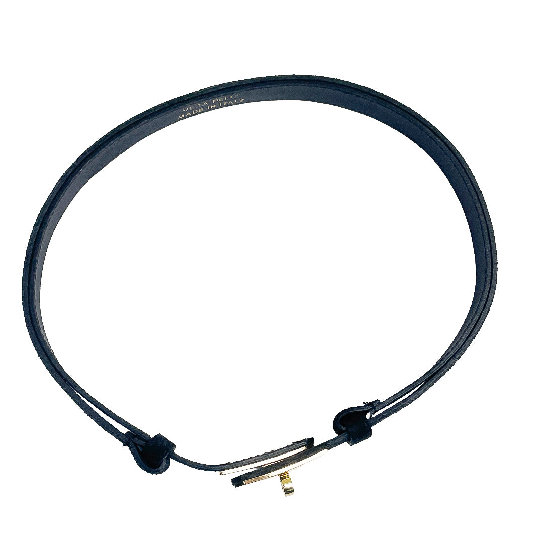 CASSANDRA-BELT-accessori-cinta-vista-sopra-corta-chiusa-camoscio-nero