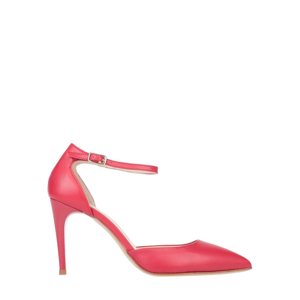 CLARE-punta-tallone-vista-laterale-singola-nappa-rossa