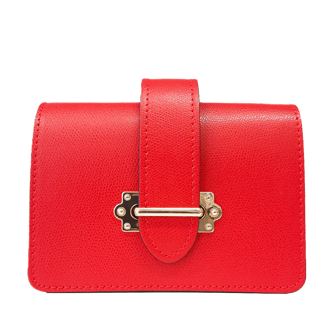 CREMONA-BAG-borsa-pochette-marsupio-vista-frontale-vitello-rosso