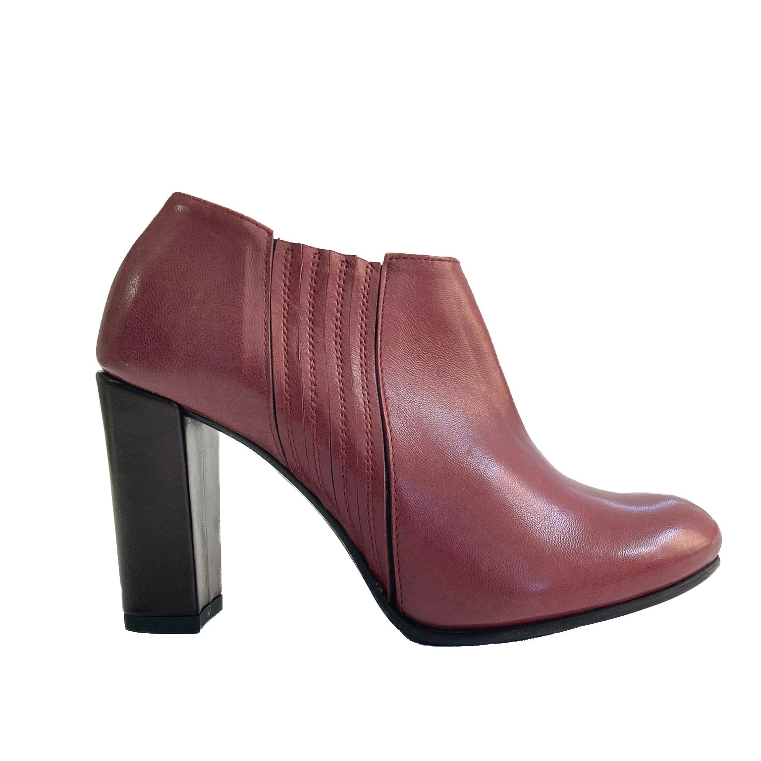 DULCINA-giroforma-stivaletto-vista-laterale-singola-vitello-bordeaux