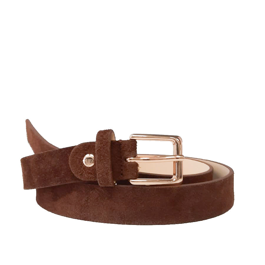 EMILIE-BELT-accessori-cinta-vista-frontale-camoscio-marrone