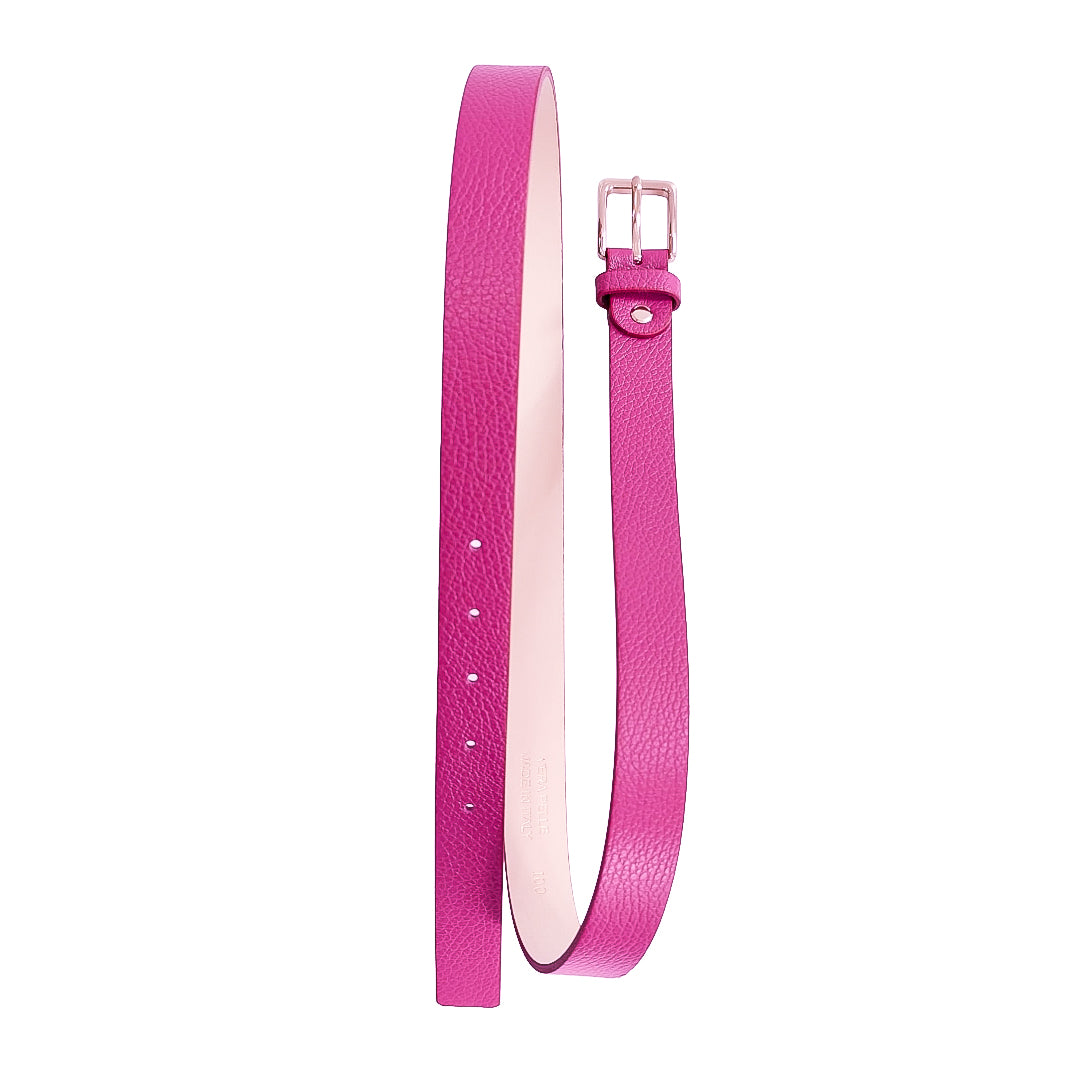 EMILIE-BELT-accessori-cinta-vista-sopra-completa-vitello-fucsia