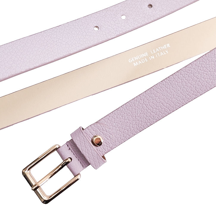 EMILIE-BELT-accessori-cinta-vista-sopra-interno-fibbia-vitello-lilla