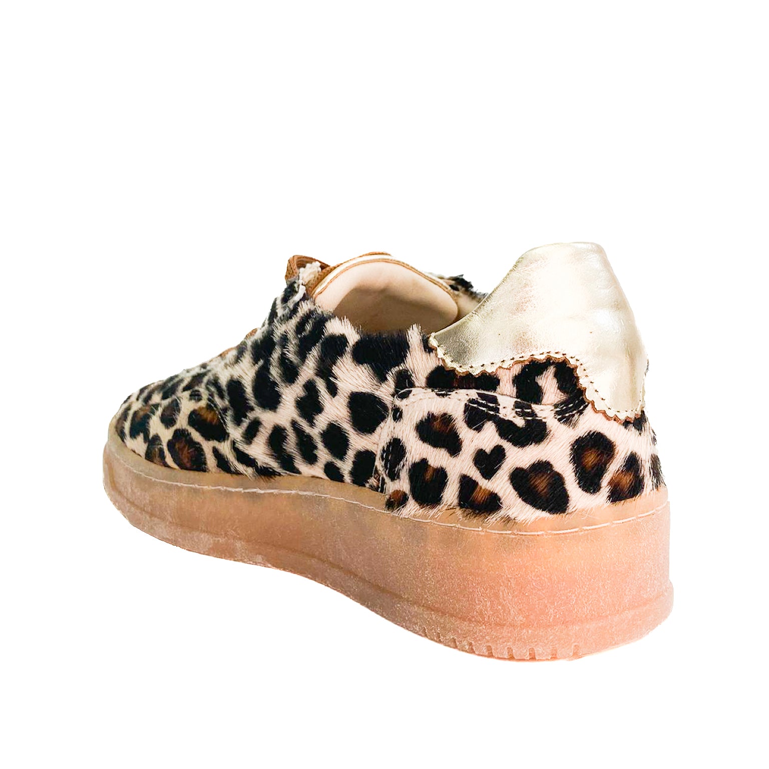 ESSEN-sneakers-vista-tallone-singola-cavallino-maculato-laminato-platino