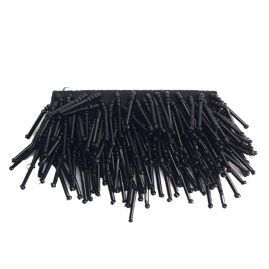FRANGE-accessori-vista-frontale-singolo-tessuto-perline-nere