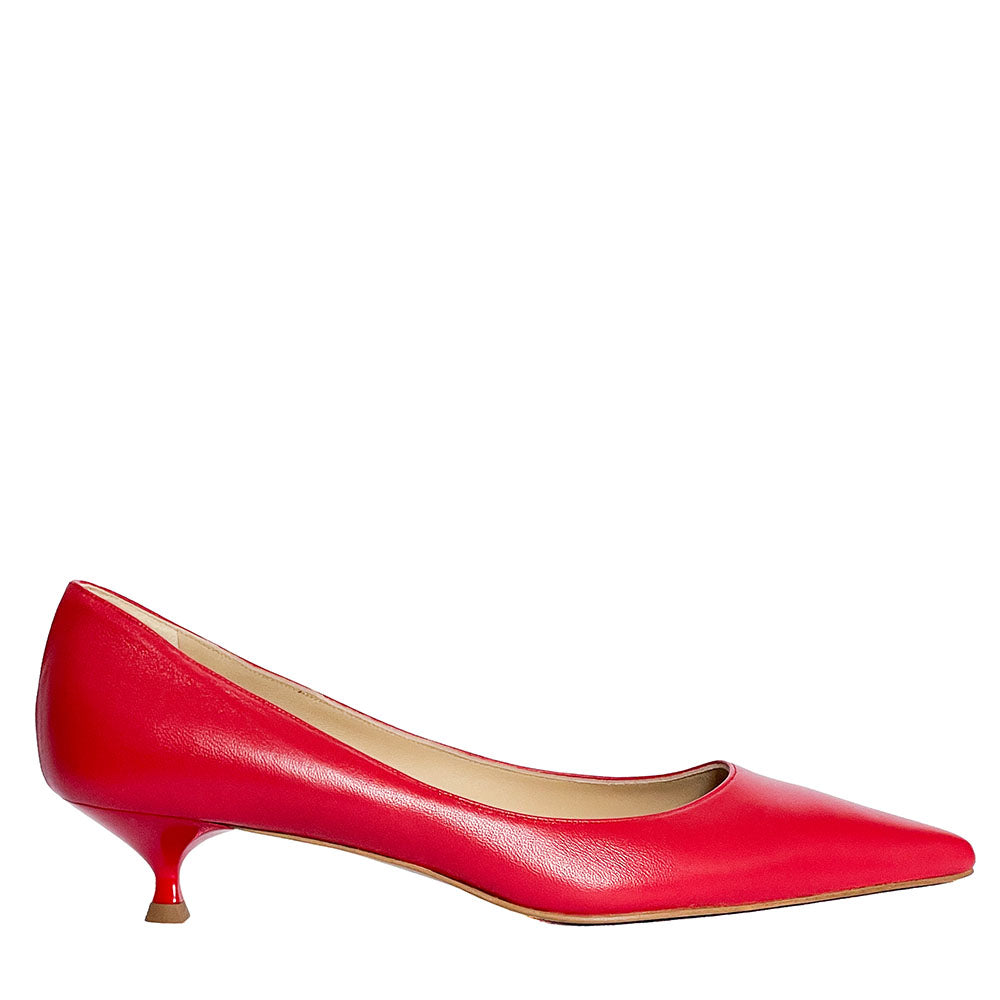 GINA-decollete-vista-laterale-nappa-rossa