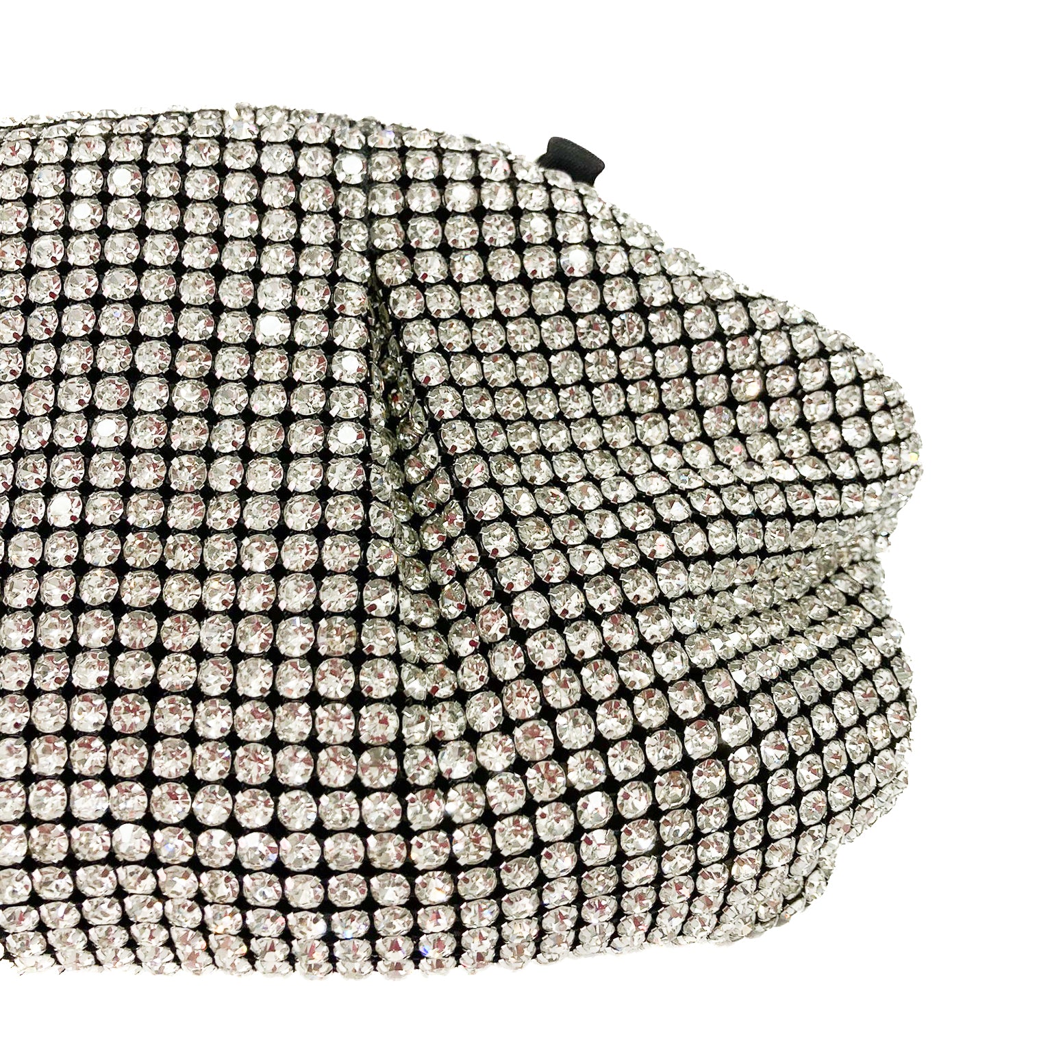 GORIZIA-bag-borse-pochette-vista-strass-vicini-tessuto-nero-strass-grandi-cristallo