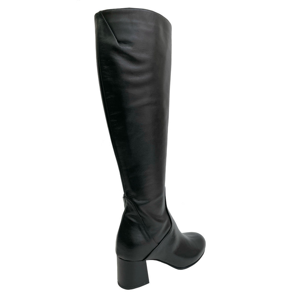 JIMENA-stivale-vista-tallone-dietro-singolo-vitello-nero