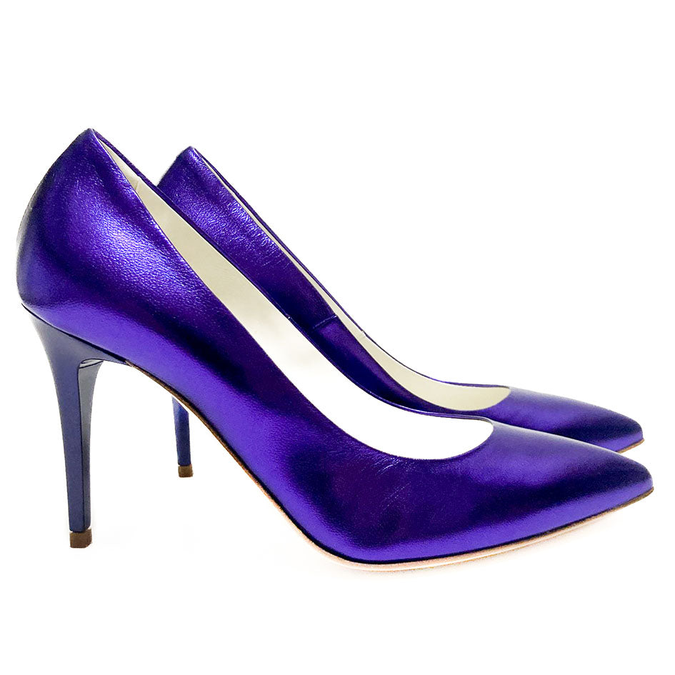 LETY-decollete-vista-laterale-paio-laminato-viola