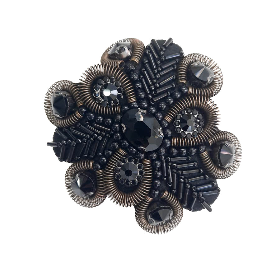 LUXURY-accessori-vista-frontale-tessuto-nero